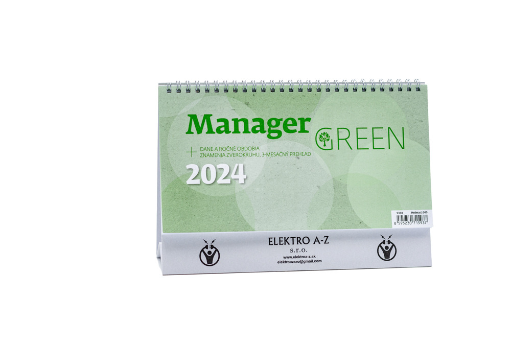 Stolný kalendár - Sieťotlač;Stolní kalendář - Sítotisk