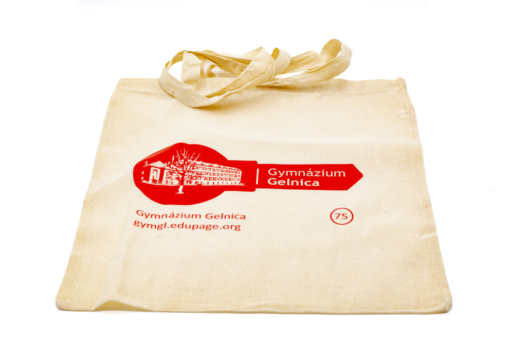 Bavlnená taška - Sieťotlač;Bavlněná taška - Sítotisk