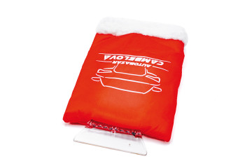 škrabka na ľad s transférovou potlačou loga;škrabka na led s transférím potiskem loga