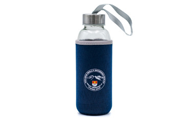 Fľaša s farebnou potlačou loga;Láhev s barevným potiskem loga