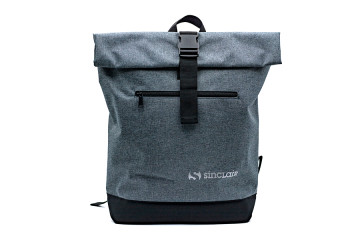 batoh s potlačou loga sinclair;batoh s potiskem loga sinclair