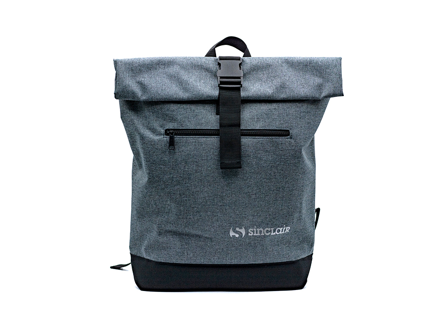 batoh s potlačou loga sinclair;batoh s potiskem loga sinclair