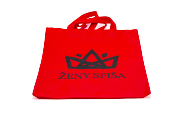 Taška s jednofarebnou potlačou; Taška s jednobarevným potiskem