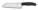 SwissClassic, Santoku knife, fluted edge, 17 cm, black