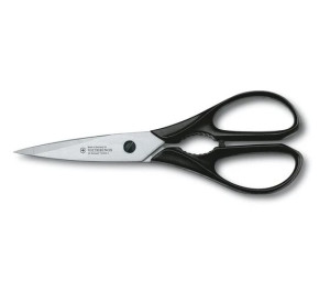 kitchen shears, stainless, red - Reklamnepredmety