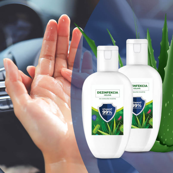 Set Desinfektionsmittel mit zwei 150 ml praktischen Flaschen