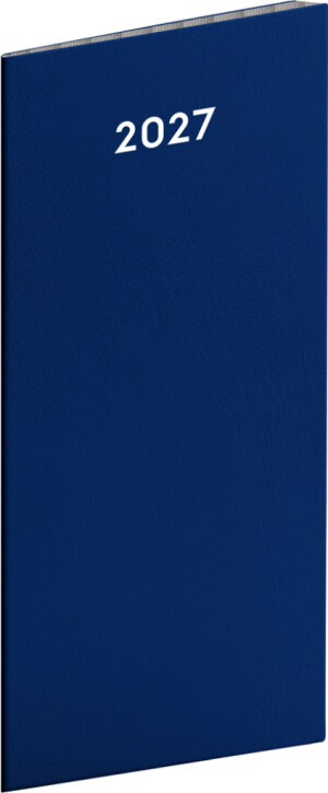 NOTIQUE Taschenkalender CZ 2026, Monatsplaner, 8 x 18 cm - Reklamnepredmety