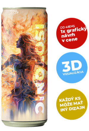 Isotonisches Getränk in einer Dose 250 ml - Reklamnepredmety