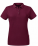 Ladies` Pure Organic Polo - bordova - variant 