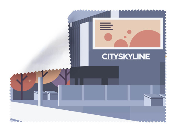 Dioptry RPET Brillenputztuch