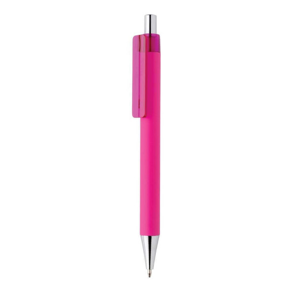 X8 Stift mit Smooth-Touch, blau