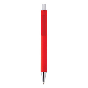 X8 Stift mit Smooth-Touch, blau - Reklamnepredmety