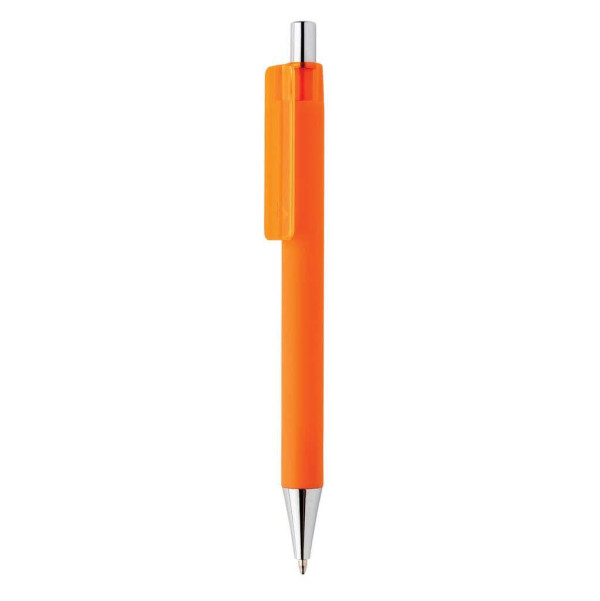 X8 Stift mit Smooth-Touch, blau