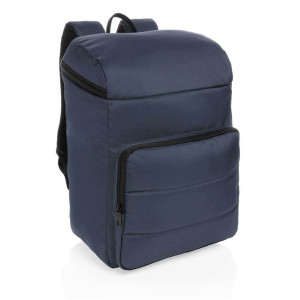 Impact AWARE™ RPET Kühl-Rucksack, schwarz, navy blau - Reklamnepredmety