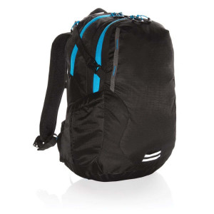 Explorer Ribstop mittlerer Wanderrucksack 26L PVC frei, schw - Reklamnepredmety