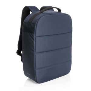 Impact AWARE™ RPET Anti-Diebstahl 15,6" Laptop-Rucksack, nav - Reklamnepredmety