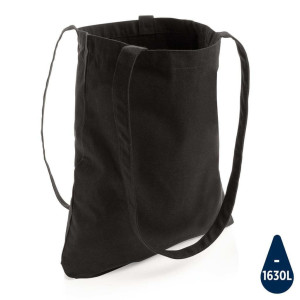 Impact Aware™ recycelte Baumwolltasche, navy blau - Reklamnepredmety
