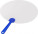Paper hand fan - F5502506PK2_b - variant Gi F5502506PK2