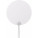 Paper hand fan - karton-legyezo-feher--8580-02--300 - variant Gi 8580-02