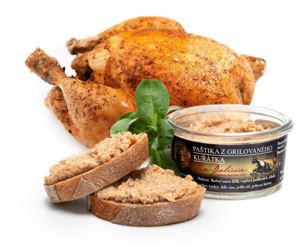 Gegrillte Hähnchenpastete 130 g