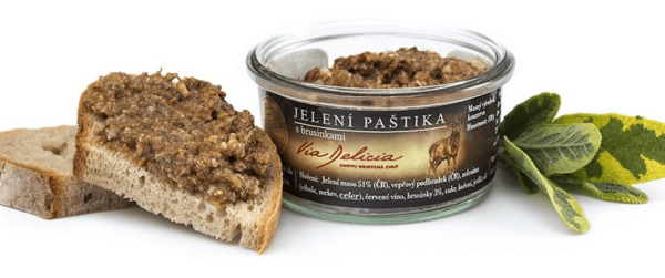 Hirschpastete mit Preiselbeeren