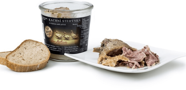 Entenkeulen im eigenen Fett gebacken