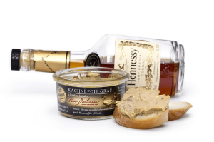 Entenstopfleber mit einem Tropfen Cognac - Reklamnepredmety