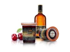Kirschmarmelade mit Republica Rum - Reklamnepredmety