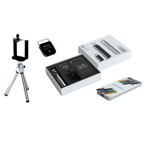 SELFIE SET - POWER BANK + BLUETOOTH AUSLÖSER FÜR SMARTPHONE/ IPHONE + STATIV - Reklamnepredmety