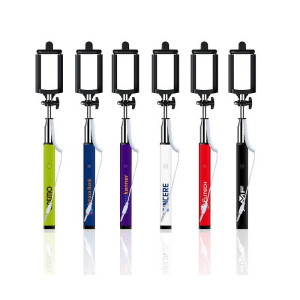 SELFIE-STANGE (MONOPOD) MIT KABEL UND EINGEBAUTEM AUSLÖSER - Reklamnepredmety