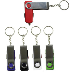 USB AUTO ADAPTER TWISTER 1.0A - Reklamnepredmety