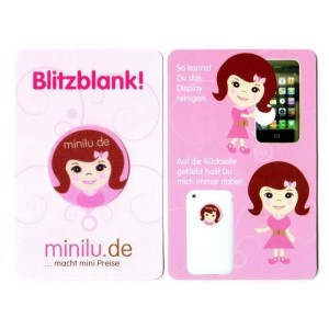 SELBSTKLEBEREINIGER FÜR DEN DISPLAY, RUND - Durchmesser 30 mm - Reklamnepredmety