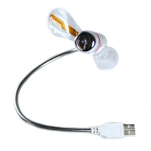 USB-VENTILATOR MIT LED-TEXT - Reklamnepredmety