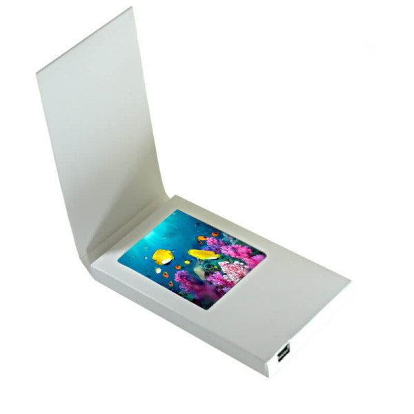 VIDEO-BROSCHÜRE FÜR 2,4"-LCD