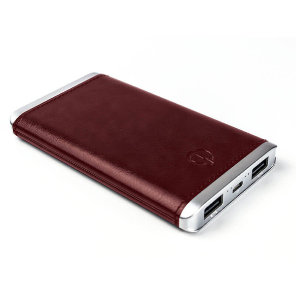 LUXUS LEDER POWER BANK, 4000 – 6000 mAh