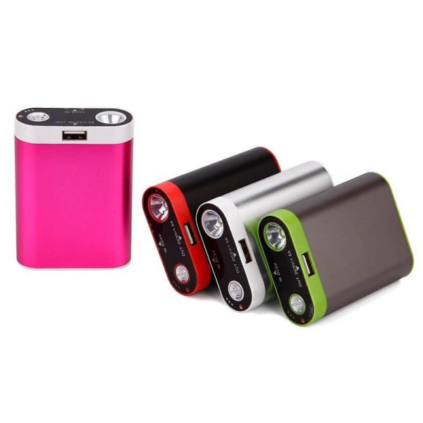 POWER BANK MIT HANDWÄRMER UND LED LEUCHTE (EXTERNES LADEGERÄT) 6600 mAh