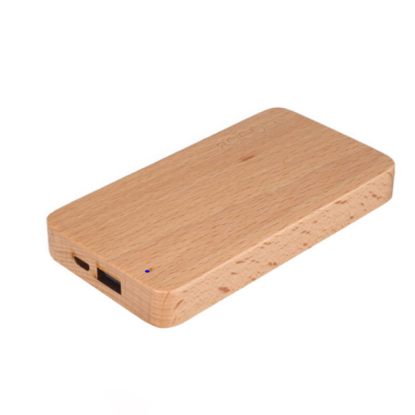 POWER BANK MIT HOLZGEHÄUSE, 8000 mAh