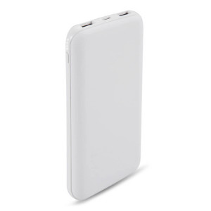 WIRELESS POWER BANK (QI STANDARD) MIT ZWEI USB-AUSGÄNGEN UND SAUGNÄPFEN, 10000 MAH - Reklamnepredmety