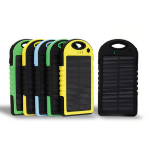 SOLAR LADEGERÄT - POWER BANK 5000 mAh - Reklamnepredmety