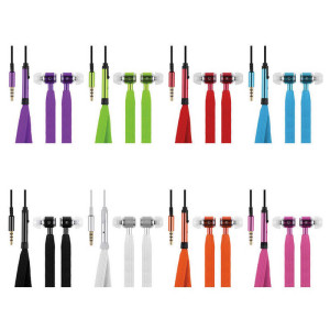 HANDSFREE IN-EAR-KOPFHÖRER MIT SCHNÜRSENKEL-KABEL - Reklamnepredmety