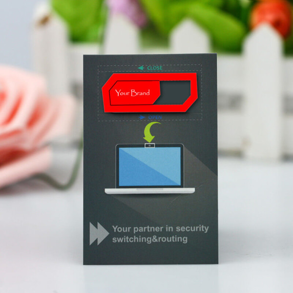 SCHUTZABDECKUNG FÜR DIE WEBKAMERA MIT BEDRUCKTER KARTE