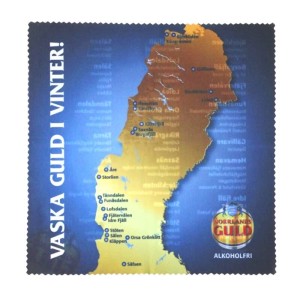 TUCH AUS MIKROFASER FÜR BRILLE UND DISPLAY - 18 × 18 cm - Reklamnepredmety