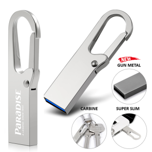 MINI METALL USB-STICK KARABINER - Reklamnepredmety