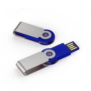 TWISTER MINI USB-STICK MIT LED-BELEUCHTUNG, USB 2.0 ODER 3.0 - Reklamnepredmety