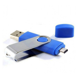 DREHBARER OTG USB-STICK MIT TYPE-C ANSCHLUSS - Reklamnepredmety