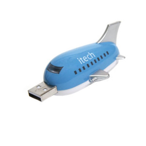 PLASTIK USB-STICK FLUGZEUG - Reklamnepredmety