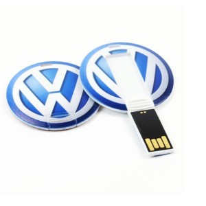 PLASTIK USB-STICK RUND - Reklamnepredmety