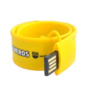 USB-STICK SLAP ON SILIKONARMBAND - Reklamnepredmety