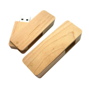 HOLZ USB-STICK HOLZ DREHBAR - Reklamnepredmety