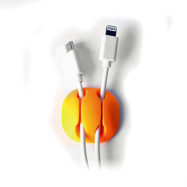 SELBSTKLEBENDER ORGANISATOR FÜR 2 KABEL